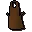 Brown apron