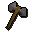 Steel battleaxe